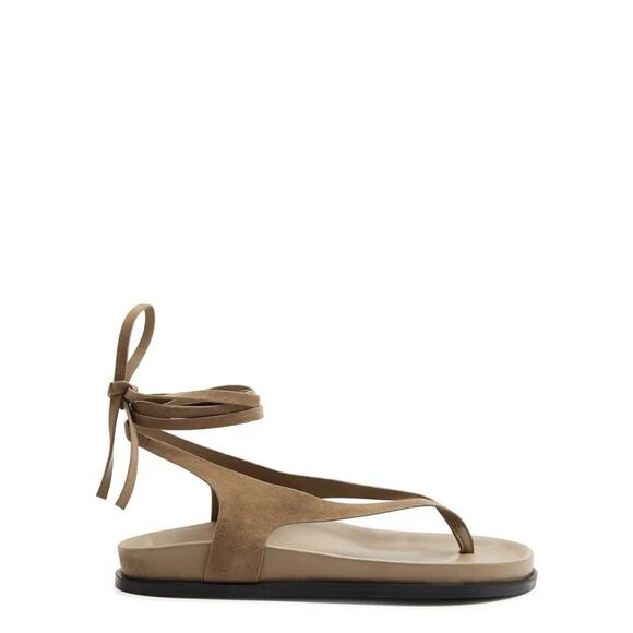 A.EMERY Brown Suede Sandals - US 10 - Picture 4 of 7